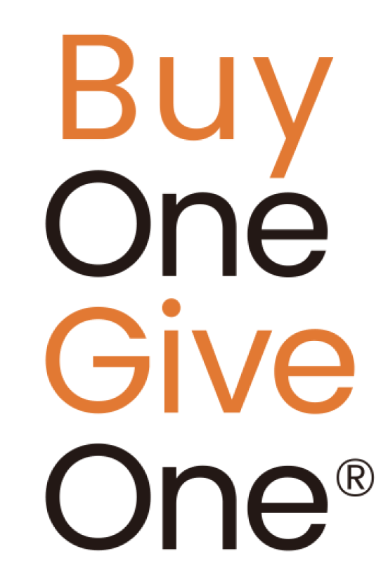 buy one give oneロゴ